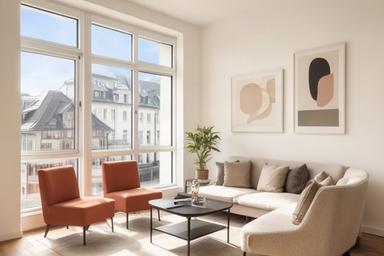 Modernisierte Eigentumswohnung mit großen Fenstern in der Duderstädter Innenstadt