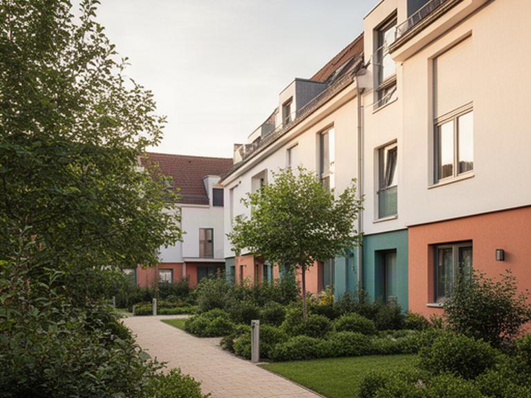 Modernisiertes Mehrfamilienhaus mit begrüntem Innenhof in Duderstadt