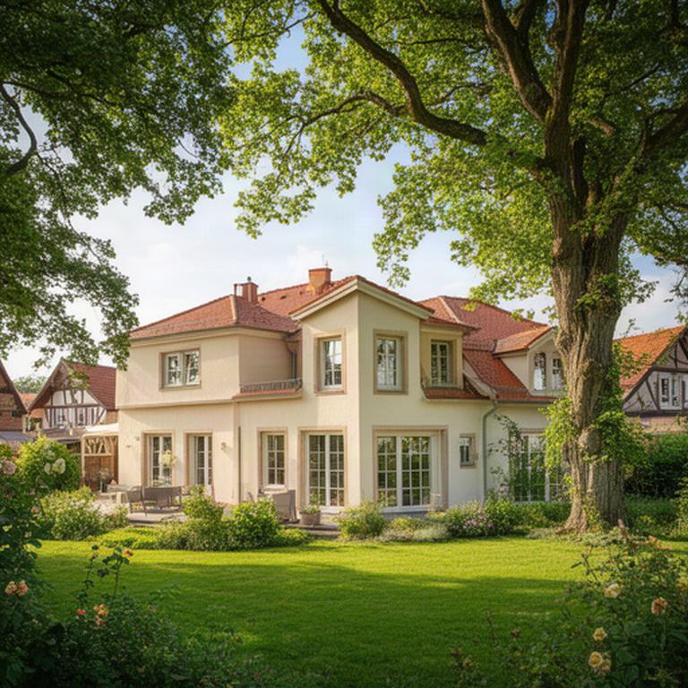 Helles Einfamilienhaus mit Garten und altem Baumbestand in Duderstadt